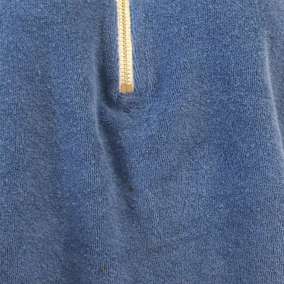 Womens DONNI Blue Terrycloth Pullover Top S/Pants XS Set - Picture 5 of 8